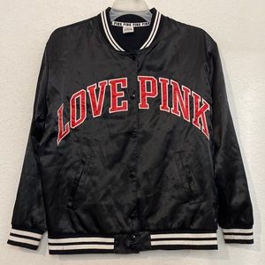 ✅Women Pink Victoria’s Secret Jacket Size M
